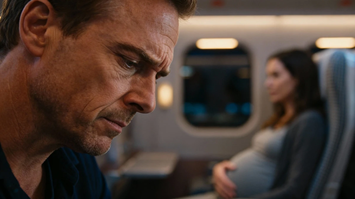 Überraschung in der ersten Klasse: Sein Platz besetzt – von einer Gebärenden!