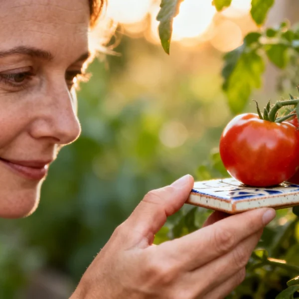 Mit dieser einfachen Kachel neben Tomaten wachsen sie schneller und kräftiger